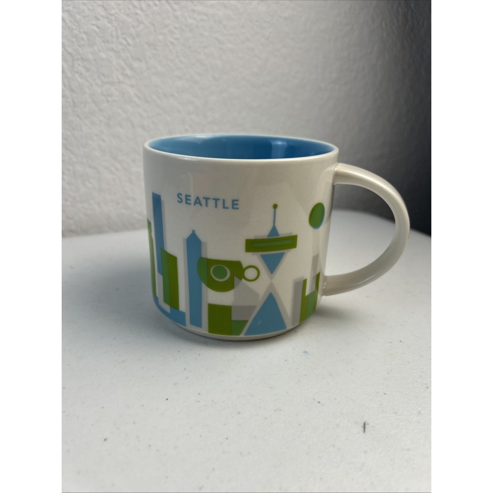 Starbucks You Are Here Collection, Seattle, Wa. Mug 14 oz. 2015